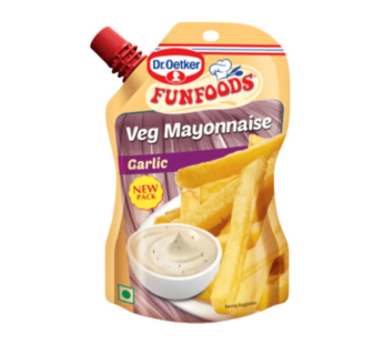 Funfoods Veg Mayonnaise Garlic 100g