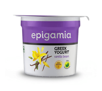 Epigamia Greek Yogurt Vanilla Bean 85g