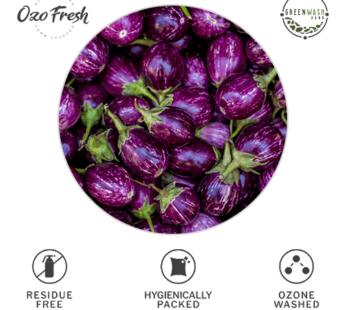 OF Brinjal Round Purple/ Nili Vangi 250g