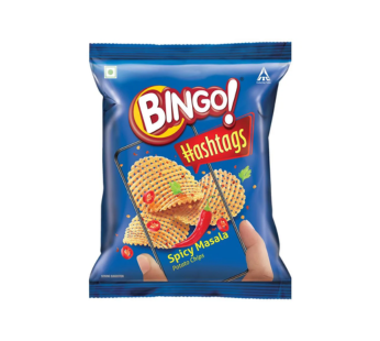 Bingo Hashtag Chips Spicy Masala 22.5g