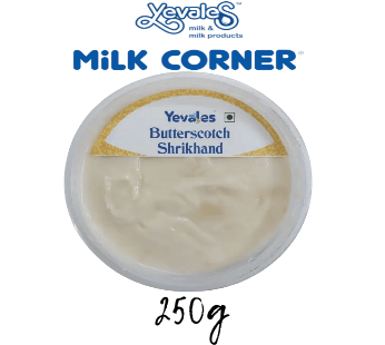 Butterscotch Shrikhand (Cup) 250g – Milk Corner