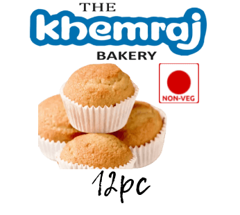 Plain Cup Cake 12pc – Khemraj