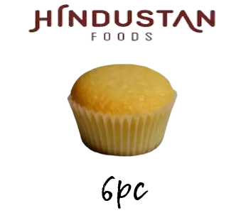 Vanilla Cup Cake 6pc (Eggless) – Hindustan Foods
