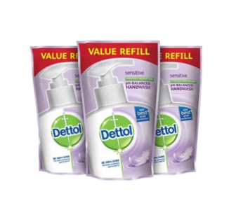 Dettol Handwash Sensitive 175ml(Pack Of 3)