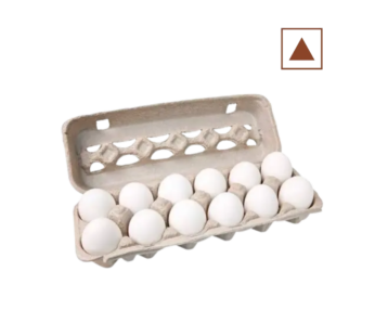 Eggs Pack of 12pc (White)