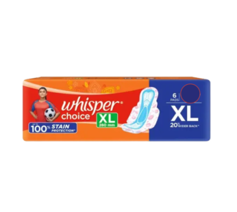 Whisper Choice XL 6Pads