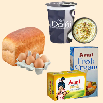 Dairy, Egg & Bread