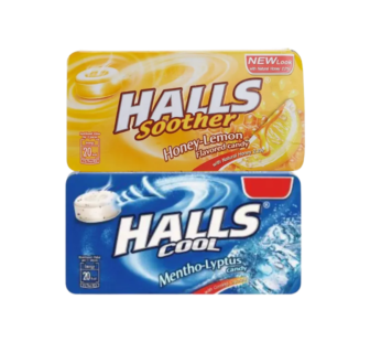 Halls Max Mixed Flavour Candy 20pc