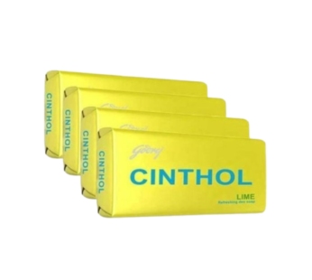 Cinthol Lime Soap 75g(Pack Of 4)