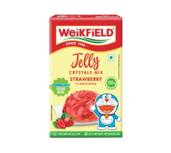Weikfield Jelly Crystals Strawberry 90g