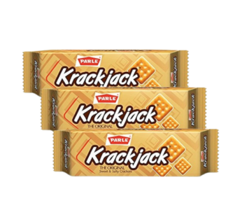 Parle Krack Jack 63g (Pack Of 3)