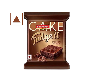 Britannia Fudge It Chocolate Brownie 40g