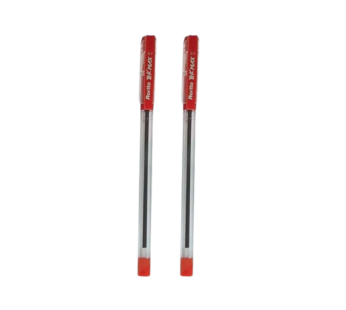 Rorito B Max Red Pen( Pack Of 2)