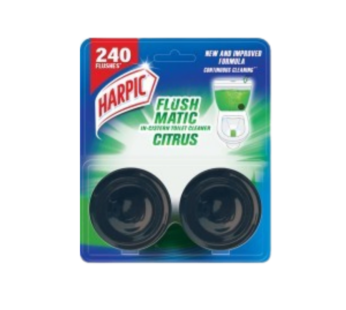 Harpic Flush Matic Citrus 50g 2pc