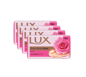 Lux Even Toned Glow Rose 47g(Pack Of 4)