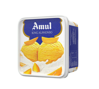 Amul Ice Cream Tub Alphonso 1L