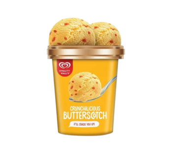 Kwality Walls Tub Crunchilicious Butterscotch 700ml