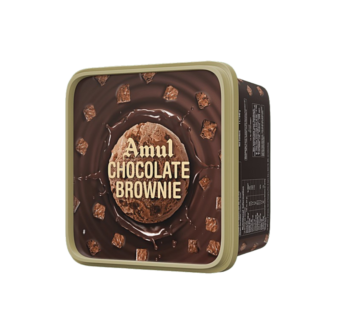 Amul Ice Cream Tub Chocolate Brownie 1L