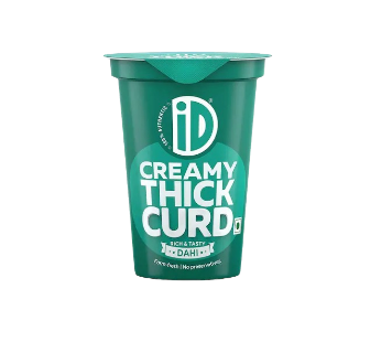 Id Fresh Creamy Thick Curd Cup 400g