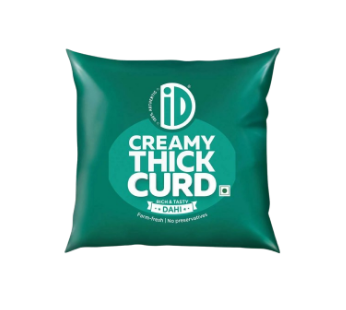 Id Creamy Thick Curd Pouch 400g