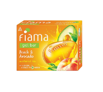 Fiama Gel Bar Peach & Avocado 75g