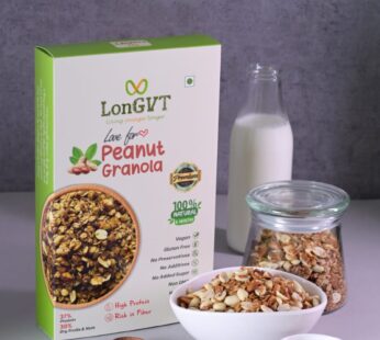 LonGVT Peanut Granola 340g