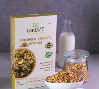 LonGVT Southern Savoury Granola 340g